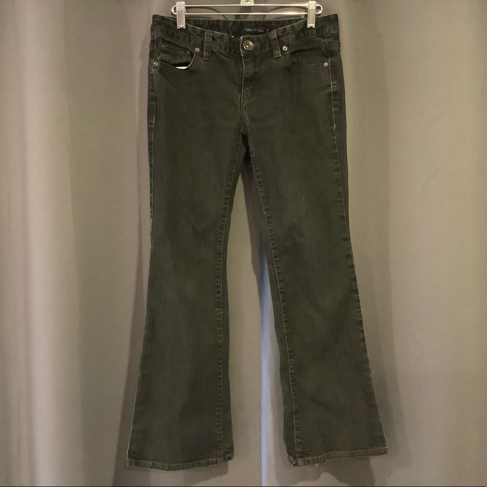 Calvin Klein black flare jeans